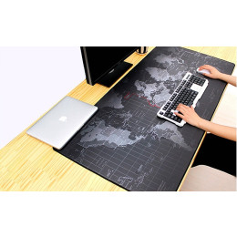 Old World Map Full Desk Coverage Gaming and Office Mousepad