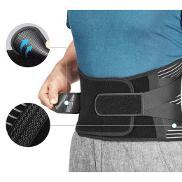 sports waist support elastic waist