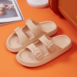 Bathroom non-slip thick soft-soled slippers