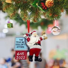 santa pendant decorations