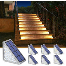 Solar anti-theft stair light 2pcs