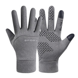 fleece outdoor cold gloves