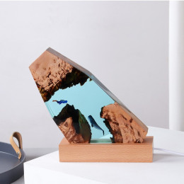 Submarine cave decoration
