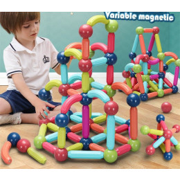 Children's colorful magnetic blocks