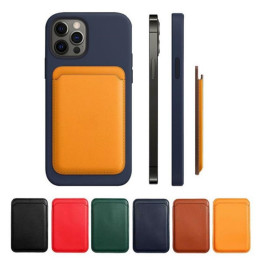 mobile phone back sticker magnetic card holder