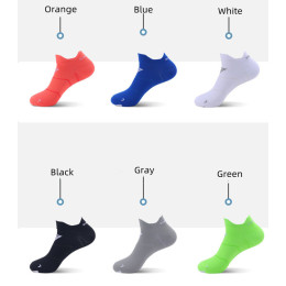 Men's and women's professional running socks 6 pairs
