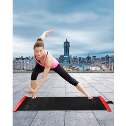 indoor fitness slide mat