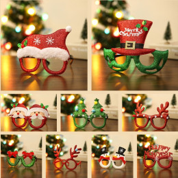christmas decoration glasses 3pcs