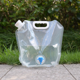 Outdoor folding water bag
