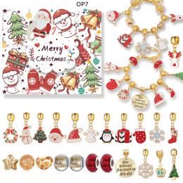 diy beaded pendant ornament christmas set