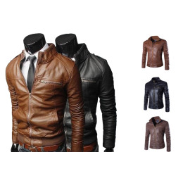 Fashion Men's PU leather Jackets