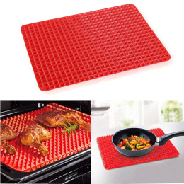 Microwave Oven Baking Pyramid Silicone Pan Mat