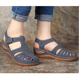 sommer Dame Sko Sandals laminated effect, no appliqués, two sommer Dame Sko Sandals laminated effect, no appliqués, two