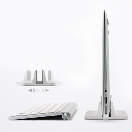 Aluminum alloy laptop vertical stand