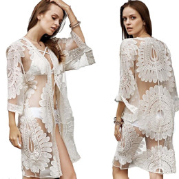 Sexy Lace Women Beach Dress