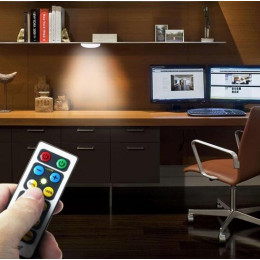 Wireless Cabinet Night Light With Remote Control