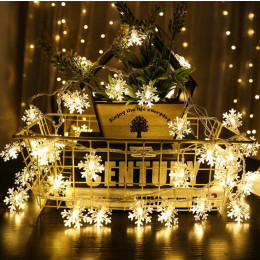 Snowflake LED string