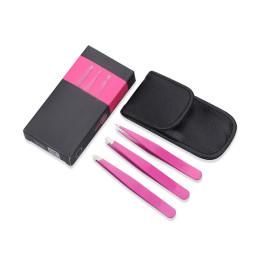 3PCS/SET of Eyebrow Tweezer 