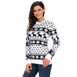 Christmas Women Lady Jumper Sweater Pullover Tops Coat