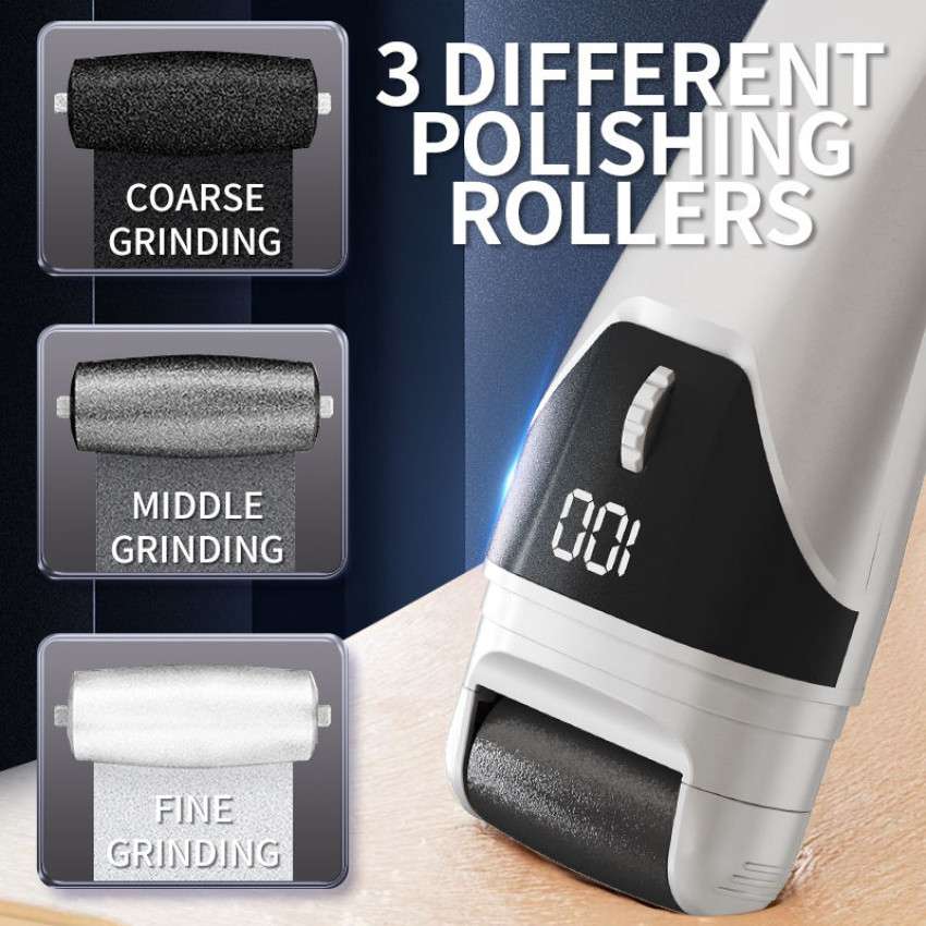 Electric exfoliating foot grinding machine